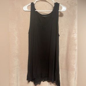 💕Lane Bryant Black Lace Trim Swing Cami💕